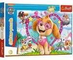 PAW Patrol Glitterpuzzle, Im Schein des Himmels (Kinderpuzzle)