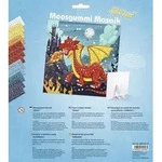 URSUS Moosgummi-Mosaik "Glitter - Drache"