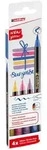 edding 1340 glitzer Pinselstift 4er Set
