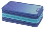 Herlitz Sch&uuml;leretui TriCase 31-teilig Dip Dye Blue/Turquoise