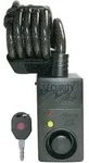 Security Plus AL07 Kabelschloss Schwarz mit Alarm, mit Bewegungsmelder