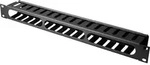Digitus DN-97617 19 Zoll Netzwerkschrank-Kabelf&uuml;hrung 1 HE Schwarz (RAL 9005)