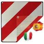 IWH 97605 Warntafel 2in1 f&uuml;r Spanien und Italien Warntafel (L x B) 50cm x 50cm