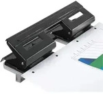 Herlitz Doppel-Locher 1,5mm schwarz