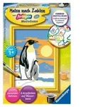 CreArt, Malen nach Zahlen Kinder - S&uuml;&szlig;e Pinguine