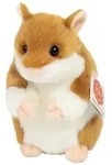 Teddy Hermann 92658 - Hamster, 16 cm, Pl&uuml;schtier