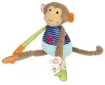 sigikid 42836 - Affe Patchwork Sweety Kinderbunt