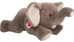 Teddy Hermann 907442 - Elefant liegend, Pl&uuml;schtier, 55 cm