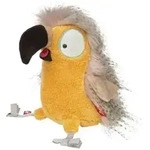 sigikid 42980 - Coco Coocoo Kikeriki, K&uuml;ken, Pl&uuml;schtier, 19 cm