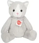 Teddy Hermann 939627 - Schlenkerkatze Trixi, Herzekind-Pl&uuml;schtier, 32 cm