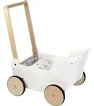 small foot 12496 - Puppenwagen Little Button, Holz, f&uuml;r Puppen bis 46cm