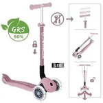 GLOBBER PRIMO FOLDABLE LIGHTS ECO beere, mit Leuchtrollen
