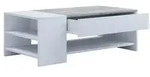 Holz Sofatisch Couchtisch Schublade Tindus