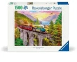 Erwachsenenpuzzle 1500 Teile - Zugfahrt im Herbst