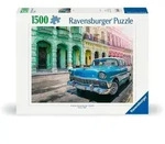 Erwachsenenpuzzle 1500 Teile - Cuba Cars