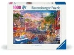 Erwachsenenpuzzle 1000 Teile - Sonnenuntergang &uuml;ber Amsterdam