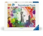 Erwachsenenpuzzle 500 Teile - Postkarte aus New York
