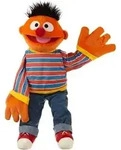 ERNIE 65CM HANDPUPPE