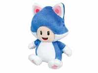 Nintendo Toad Cat, Plüschfigur, blau, 24 cm