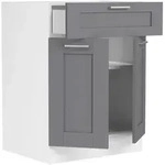 K&uuml;chenschrank 60 cm Unterschrank Schublade Colura