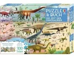 Puzzle & Buch: Die Zeit der Dinosaurier