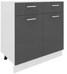 K&uuml;chenschrank B 80 cm Unterschrank Schublade Esilo