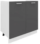 Sp&uuml;lunterschrank Breite 80 cm Sp&uuml;lenschrank Esilo