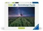 Erwachsenenpuzzle Power of Nature 1500 Teile - Nachthimmel &uuml;ber dem Kornfeld