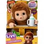 Little Live Pets My Baby Monkey: Interaktiver Spielzeugaffe Mango mit &uuml;ber 50