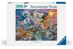 Erwachsenenpuzzle 2000 Teile - Auf dem Pegasus durch die L&uuml;fte