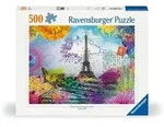 Erwachsenenpuzzle 500 Teile - Postkarte aus Paris