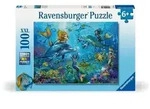 Kinderpuzzle 100 XXL Teile - Abenteuer unter Wasser