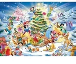 Erwachsenenpuzzle 1000 Teile - Disney Classics - Disney Weihnachten