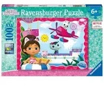 Kinderpuzzle 100 XXL Teile - Gabby's Dollhouse - Katzenabenteuer!
