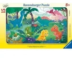 Kinderpuzzle 15 Teile - Die kleinen Dinos