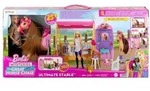 Barbie Mysteries: Das geheimnisvolle Pferdeabenteuer - Pferdestall-Spielset mit Puppe
