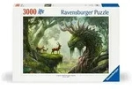 Erwachsenenpuzzle 3000 Teile - Der Walddrache erwacht