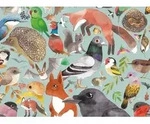 Erwachsenenpuzzle 500 Teile - Gartenbesucher