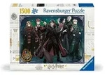Erwachsenenpuzzle 1500 Teile - Harry Potter: Gryffindor vs. Slytherin