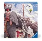 Erwachsenenpuzzle 750 Teile Art&Soul Collection - In 80 Tagen um die Welt