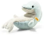 Steiff 065194 - Denny Delfin, hellblau, Pl&uuml;sch, 32 cm