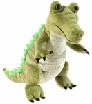 Heunec 621763 - Krokodil Rick, Schule der magischen Tiere, Pl&uuml;schtier, 18 cm