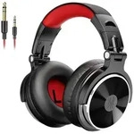OneOdio Pro-10 Over Ear Kopfh&ouml;rer kabelgebunden Stereo Schwarz, Rot High-Resolution