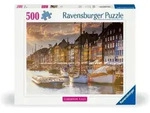 Erwachsenenpuzzle 500 Teile - Sonnenuntergang in Kopenhagen