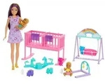 Barbie Skipper Babysitter Zwillings-Kinderzimmer-Spielset