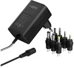 Ansmann 1201-0021 Steckernetzteil, einstellbar 12 V/DC, 9 V/DC, 7.5 V/DC, 6 V, 4.5
