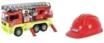 MAN TGA Feuerwehr m. Drehleiter + L&S Modul+Feuwerwehr Spielhelm