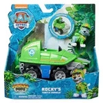 PAW Patrol Jungle Pups &ndash; Schnappschildkr&ouml;ten-Fahrzeug mit Rocky-Figur (Basis