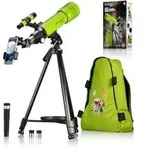 Bresser Junior 13985 - Linsen-Teleskop 70/400 mit Rucksack, Kinder-Teleskop