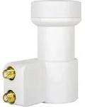 MegaSat HD-Profi Twin-LNB Teilnehmer-Anzahl: 2 Feedaufnahme: 40 mm vergoldete